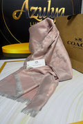 Châle Signature Rose Poudré CO