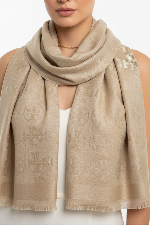 Châle beige TB